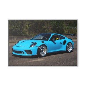 Impression photo sur toile Porsche GT2 RS encadrée