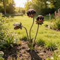Carnivorous plant garden stake, \u0421arnivorous garden stakes metal, Creepy carnivorous plant garden art, Whimsical garden stakes, Garden decor
