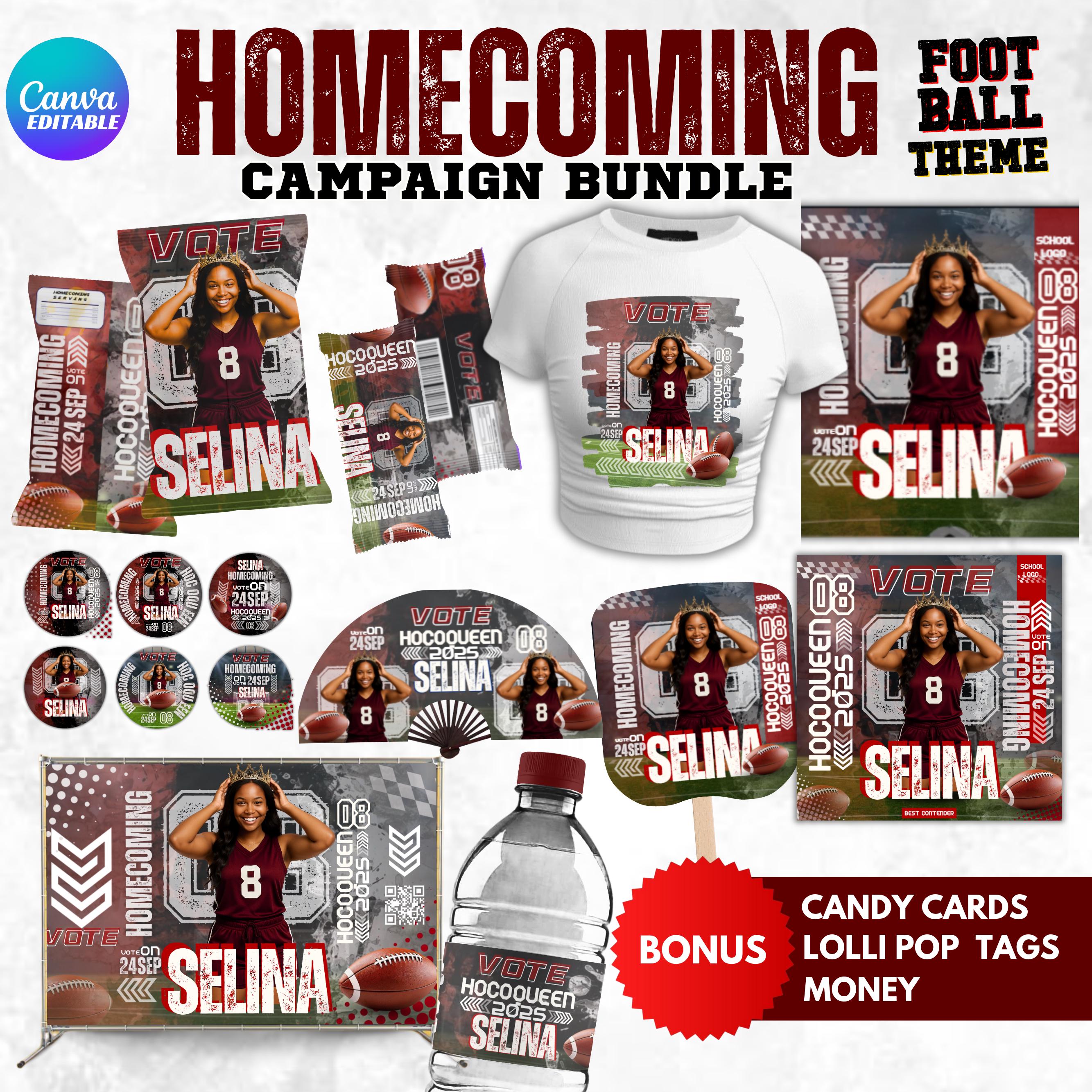 Hoco Sticker Homecoming Campaign Bundle, Sports Campaign Bundle,hoedown Homecoming ...