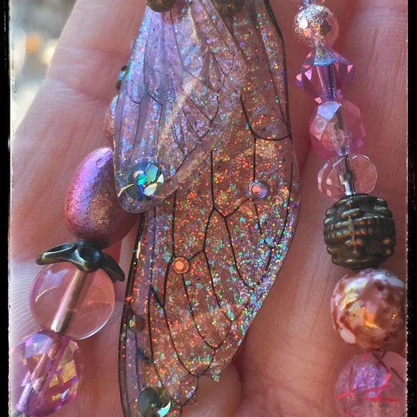 CUSTOM MADE ReAL CiCaDa fAiRy WING Earrings EaRwiNgZ by KaTiEDiDz iridescent gossamer YoU PiCk CoLoRs