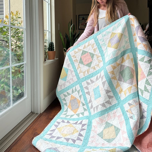 Road Trippin' Quilt - PDF Digital Quilt Pattern