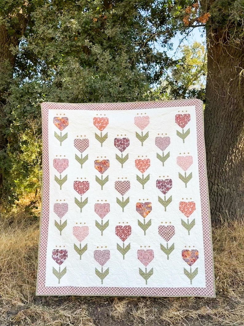 Grown With Love Quilt Pattern - PDF Download - A Traditionally Pieced ...
