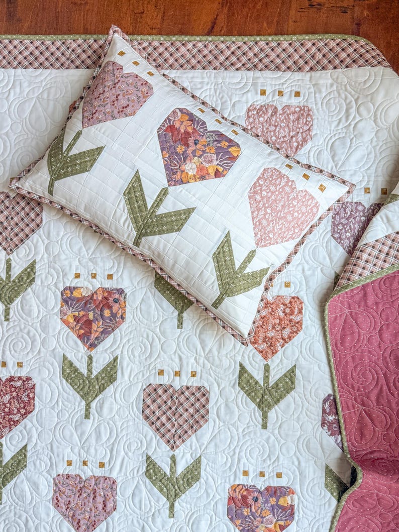 Grown With Love Quilt Pattern - PDF Download - A Traditionally Pieced ...