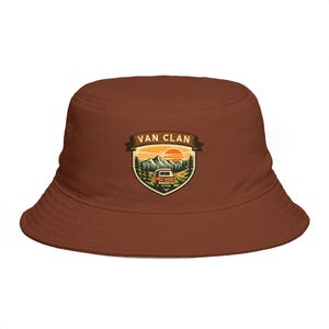 Van Clan Adventure-buckethoed | Outdoor Camper Patch Hoed
