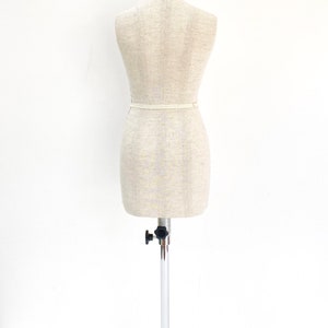 HALF SCALE Mannequin / Fully Pinnable / Mini Mannequin/ Cotton Linen NOT Human Size image 7