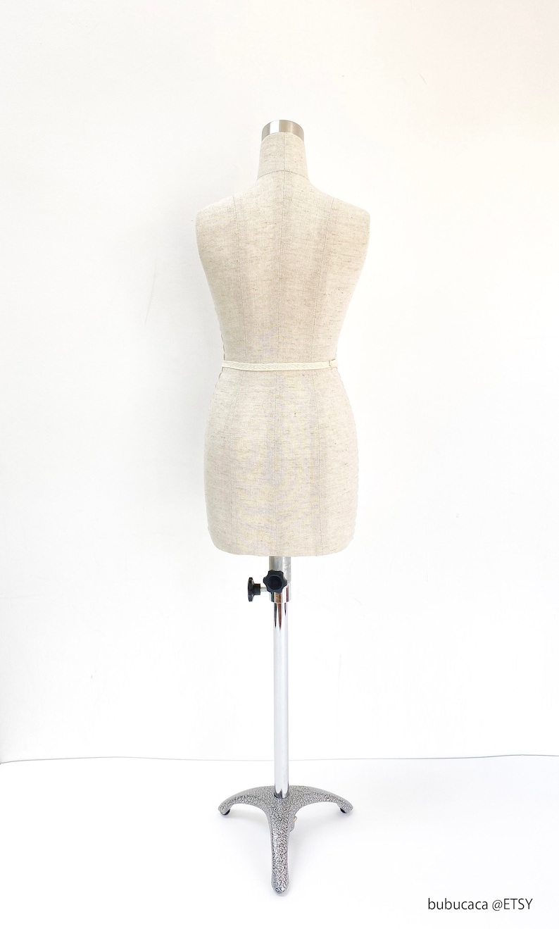 HALF SCALE Mannequin / Fully Pinnable / Mini Mannequin/ Cotton Linen NOT Human Size image 7