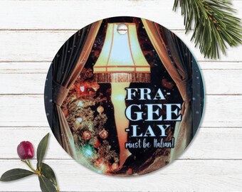 Fra-Gee-Lay Christmas Story Acrylic Ornament Christmas Tree