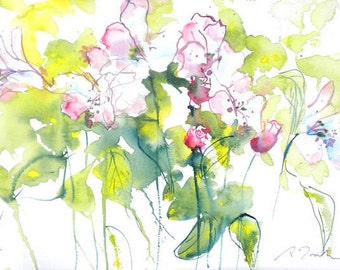 Fresh Pick No.248, limited edition of 50 fine art giclee print from my original watercolor