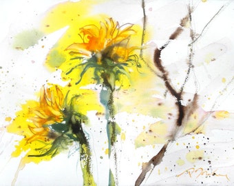 11x15 フレッシュピック No.232、インチ オリジナル水彩画 - Etsy 日本