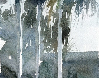 Florida Trip No.29, limited edition of 50 fine art giclee prints from my original watercolor