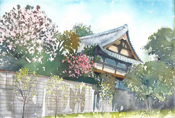 絵画 trip Japan Trip No.20, Limited Edition of 50 Fine Rt Giclee Prints - Etsy