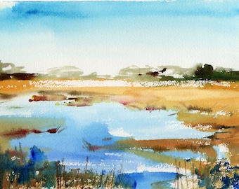 Marsh No.67, limited edition of 50 fine art giclee prints