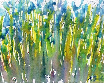 Fresh Pick No.23, limited edition of 50 fine art giclee prints from my original watercolor
