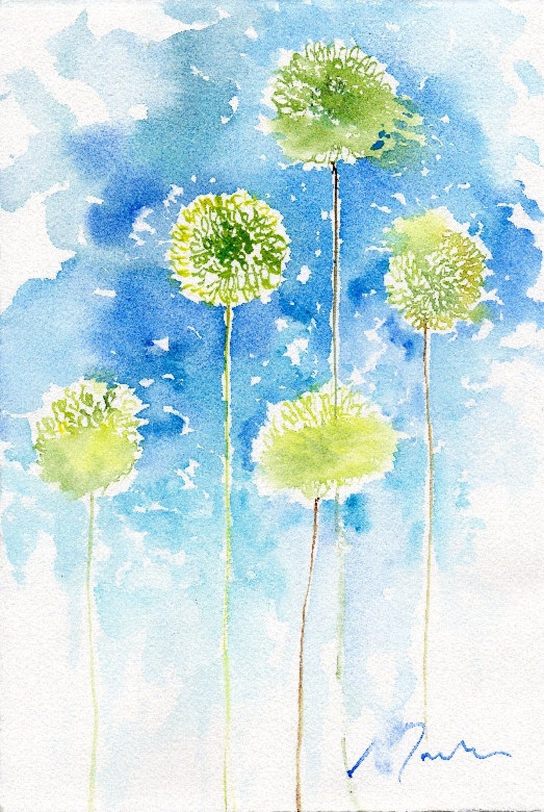 Fresh Pick No.282, limited edition of 50 fine art giclee prints from my original watercolor image 1