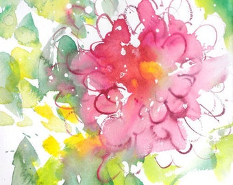 Fresh Pick No.227, limited edition of 50 fine art giclee prints from my original watercolor