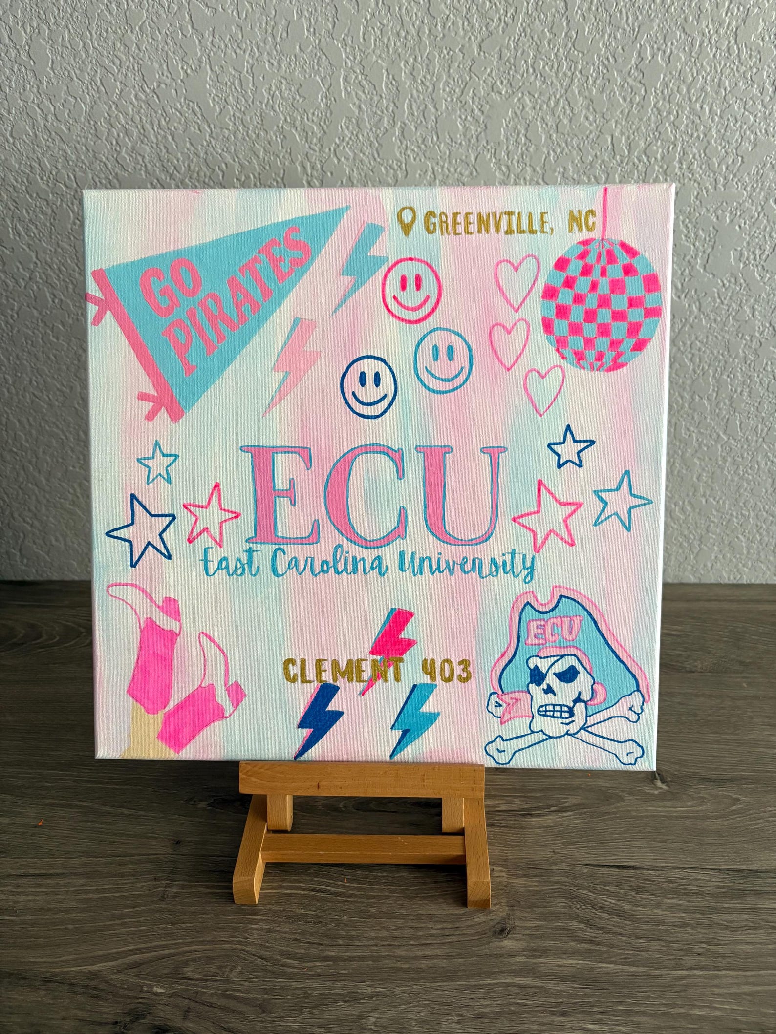Custom College Canvas - Etsy