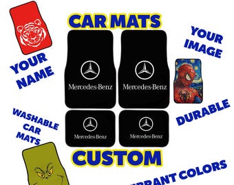 Mercedes Car Mats, Car Mats, Custom Car Mats, Gift Car Mats, Gift For Dad,Durable car mats, Car Mats,Washable Car Mats,gift,car mat mercedes