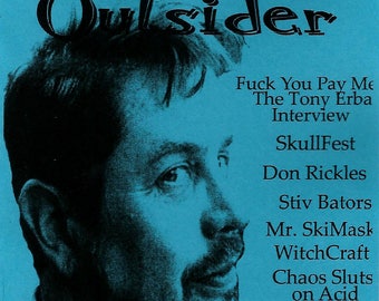 National TeenSet Outsider #33 Tony Erba, Don Rickles, Stiv Bators, Chaos Sluts on Acid, SkullFest, Mr. Ski Mask