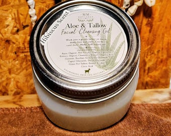 Aloe Tallow Gentle Facial Cleanser | Natural Soothing Face Wash for Sensitive Skin
