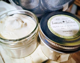 Turmeric & Tallow Body Butter w/Hyaluronic Acid