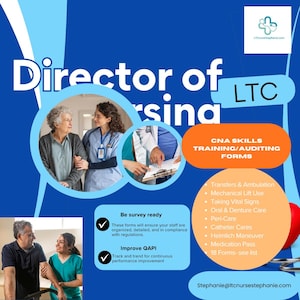 Director of Nursing- CNA Skills Training Forms and Acknowledgement
