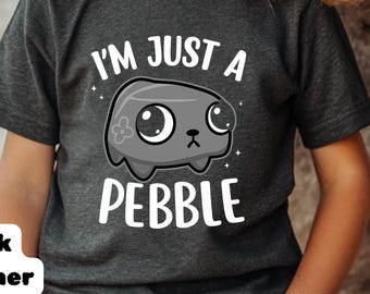 Pebble Kids T-Shirt, Roblox Birthday Tee, Pebble Birthday Hoodie, Pebble Birthday Shirt, Dandys World Birthay Gift, Trendy Youth Graphic Tee