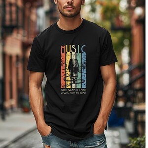 Music Lovers Unisex T-Shirt - Perfect Gift for Musicians, Music Festivals, Casual Wear, Fun Gift Idea