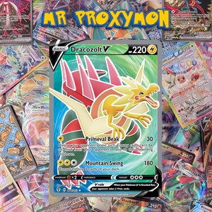 Dracozolt V - Evolving Skies 178/203 Proxy Karte