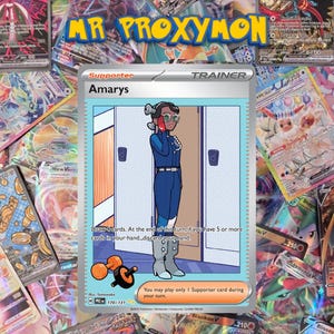 Amarys - Prismatic Evolutions 170/131 Proxy Card