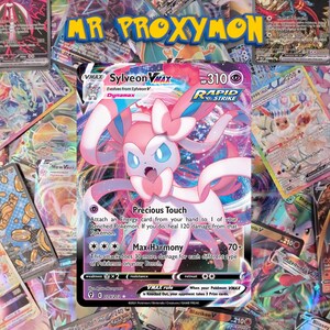 Sylveon VMAX - Evolving Skies (E) 175/203 Proxy Card