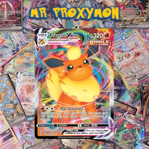 Flareon VMAX - Evolving Skies 018/203 Proxy Card