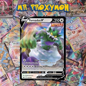 Tornadus V - Reinado Escalofriante 124/198 Tarjeta Proxy