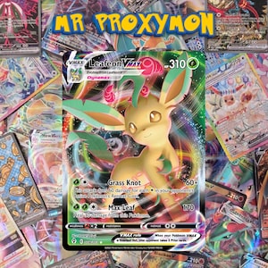 Leafeon VMAX - Evolving Skies (E) 008/203 Proxy Card