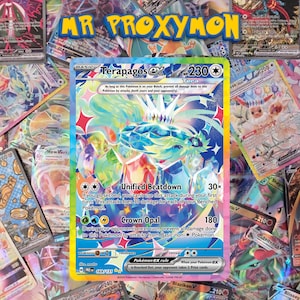 Terapagos ex - Prismatic Evolutions 169/131 Proxy Card