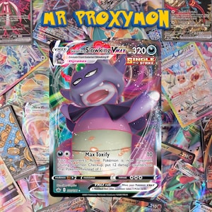Galarian Slowking VMAX - Chilling Reign (E) 100/198 Proxy Card