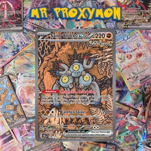 Sandy Shocks ex - Prismatic Evolutions (PRE) 159/131 Proxy Card