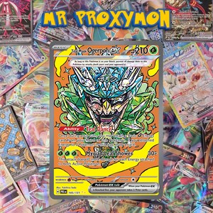 Ogerpon Teal Mask ex - Tarjeta proxy Prismatic Evolutions 145/131