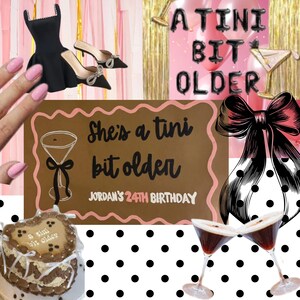 Custom Hand Painted Party Banner – Personalized Kraft Paper Sign for Birthday, Baby Shower, Bachelorette