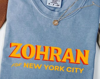 Mayor Mamdani 2025 - NYC’s First Muslim Mayor - Vote Zohran Rank Zohran - Progressive Democrats - Freeze Rent Tee - Zohran for New York City