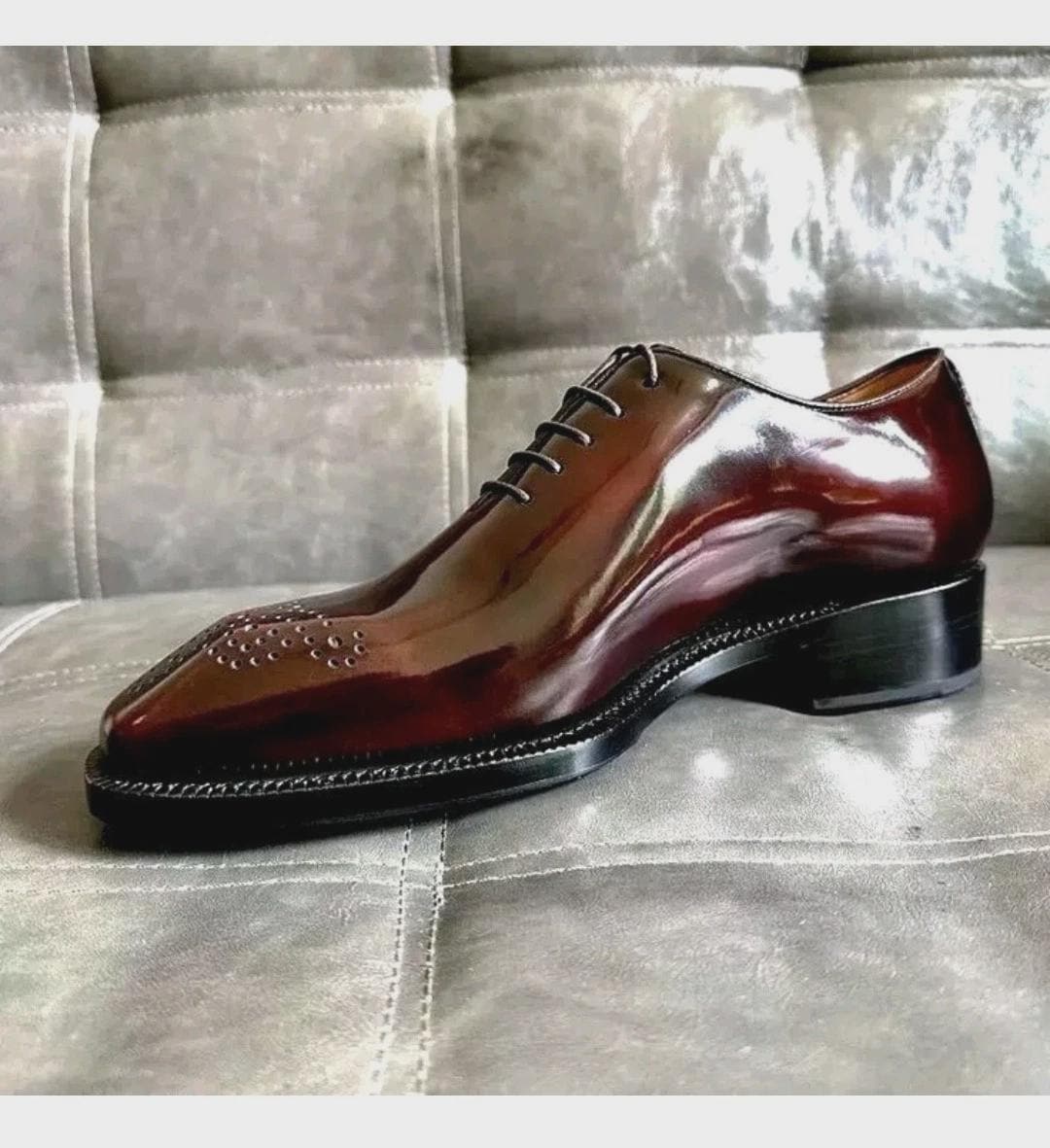 Burgundy Shoes Men - Etsy
