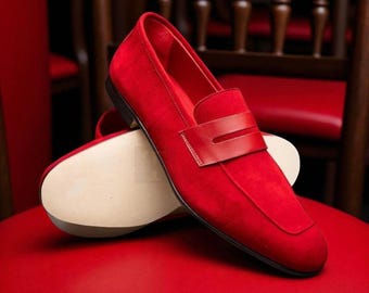 slim fit dress slacks Satin Weave Leather Bit Loafer main image 0