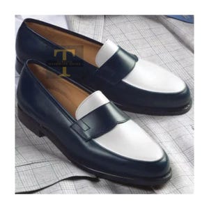 knee length dresses for ladies Vintage Blue Leather Dress Sneaker 5 UK / 6 US main image 1