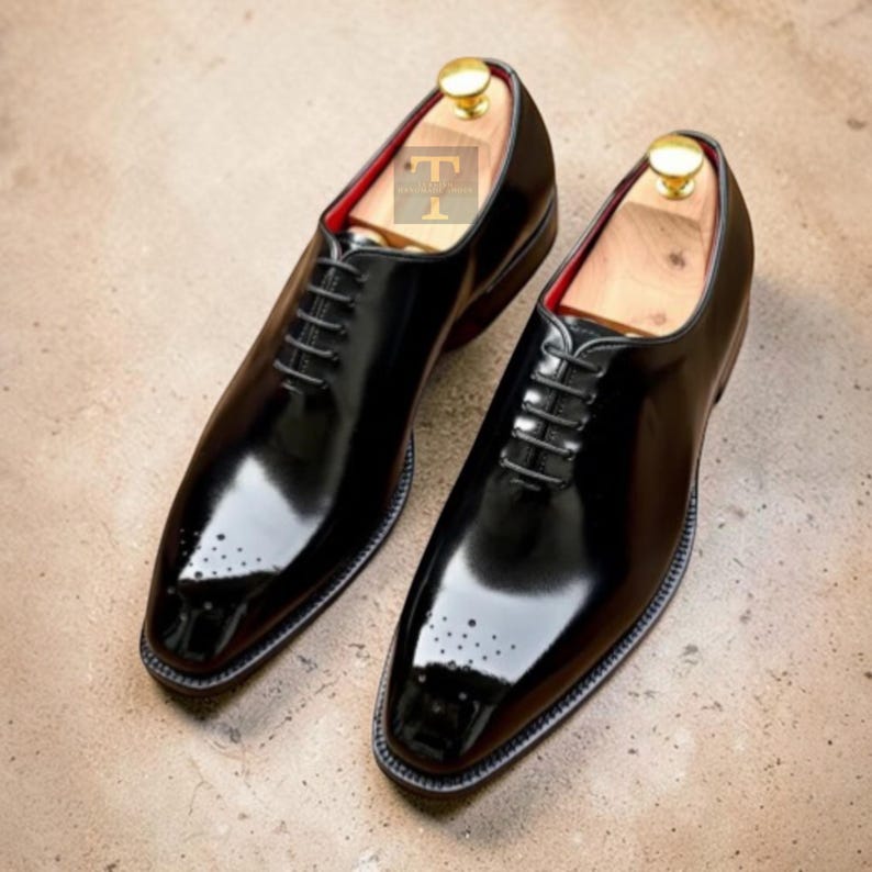 calf leather oxford shoes for wedding