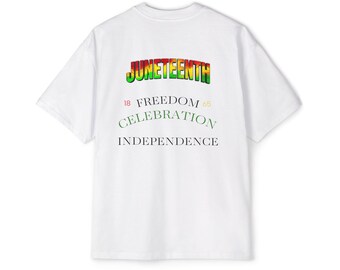 Juneteenth Celebration Tee  Freedom  Celebration  Independence Oversized Shirt