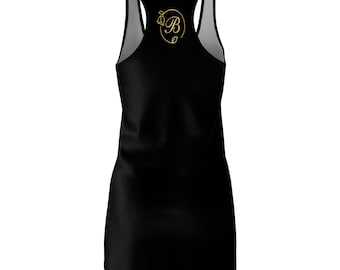 Black BRO/STER Racerback Dress