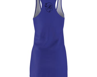 Blue BRO/STER Racerback Dress