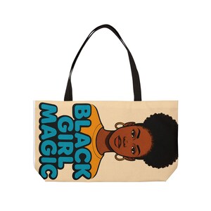 Black Girl Magic Weekender Einkaufstasche Stylische Ermächtigung Carryall für jeden Anlass