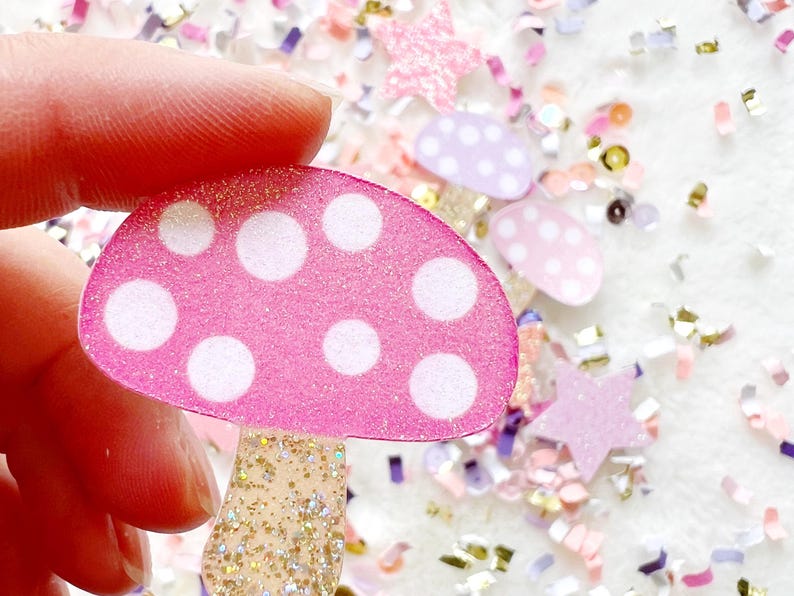 Pastel Fairy Garden Confetti, Fairy Garden Baby Shower, Fairy Birthday Party Decor, Fairy Confetti, Enchanted Forest Decor image 7