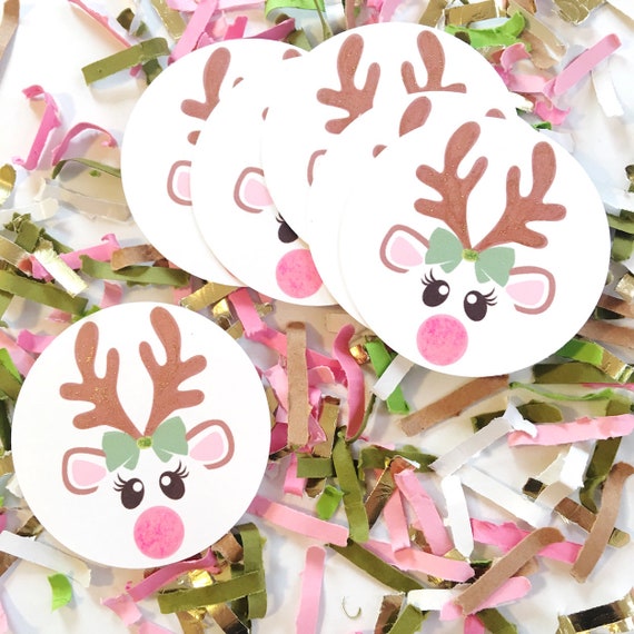 Woodland Baby Shower Decor Deer Confetti Oh Decorations Girl Animal Party Decoration Reindeer