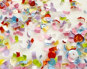 Confettis de fête de printemps | Décoration de table colorée pour les anniversaires printaniers et les célébrations de Pâques